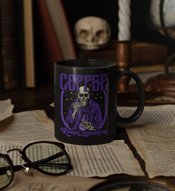 Coffee Keeps You Alive-Kaffeetasse