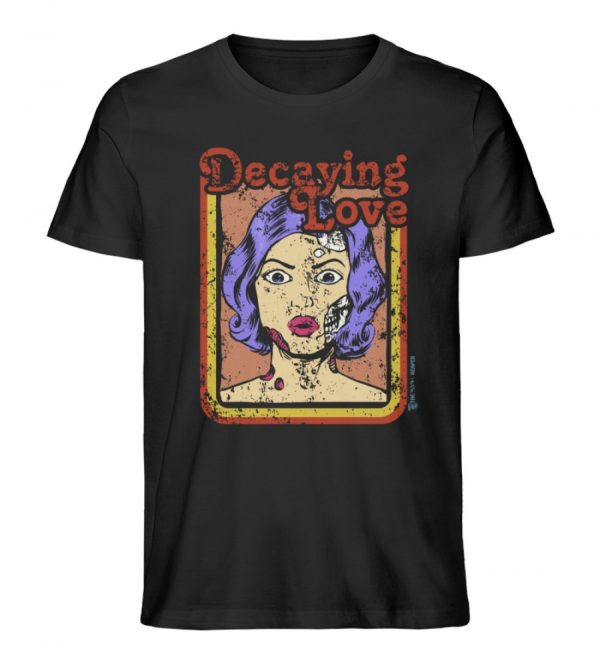 Decaying Love-Herren-Shirt-schwarz
