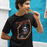 Stay Childish Until The End-Herren-Shirt-schwarz