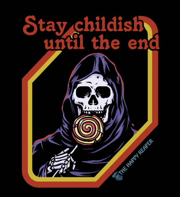 Stay childish-Clean-Designbild