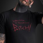 Welcome to prime time-Herren-Shirt-Schwarz